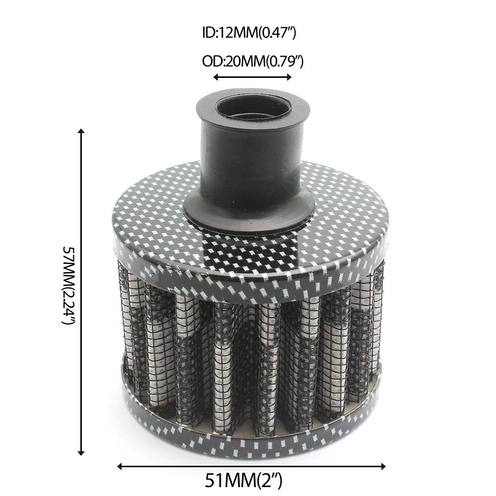 Billet Valve Cover Oil Cap & Carbon Breather Filter for LSX LS1 LS6 LS2 LS3 LS7 Q
