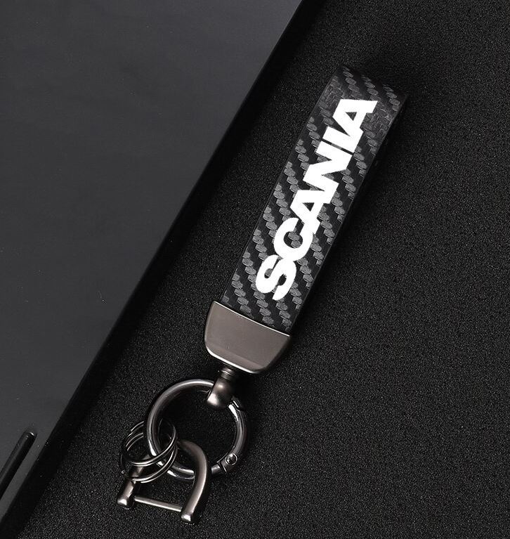 Car keychain/key ring with lanyard, Sparco car accessories, blue, suitable for Nissan .