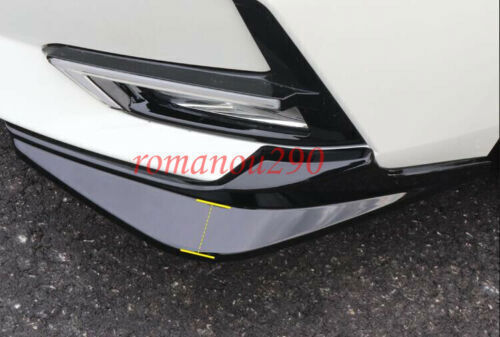 for Nissan Sentra 2020-2023 Glossy black Front Bumper Side Spoiler Cover protect