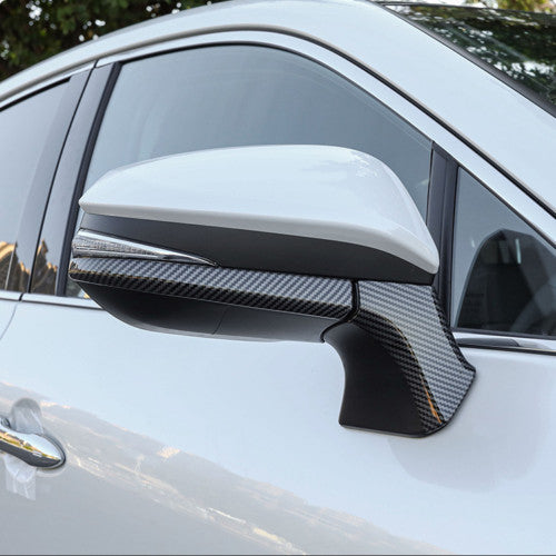 for Toyota Venza 2021-2023 Carbon Fiber Side Mirrors Rearview Stripe cover Trim