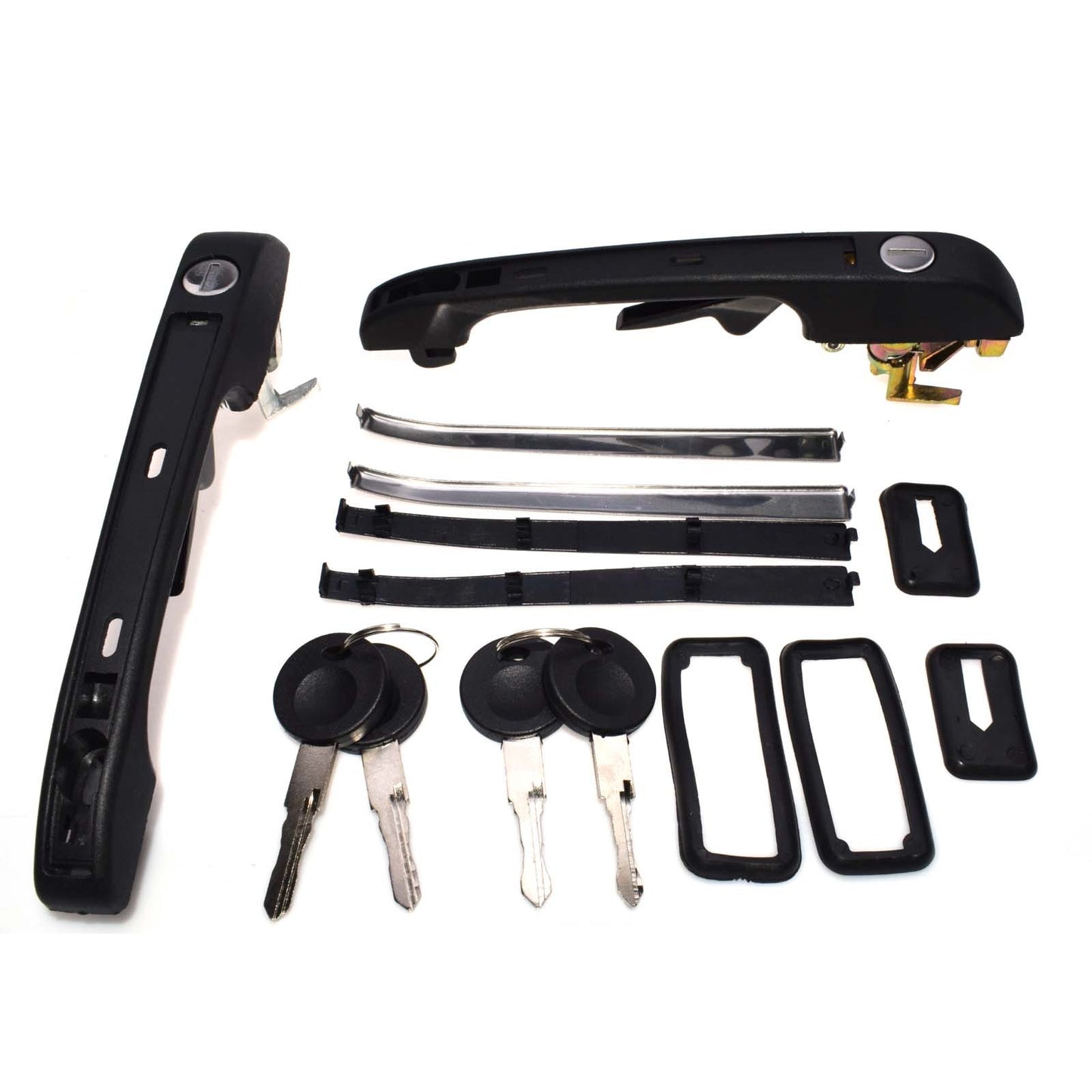 The new left front door handle is compatible with for Golf , for Jetta , and for Passat models 191837205A- n