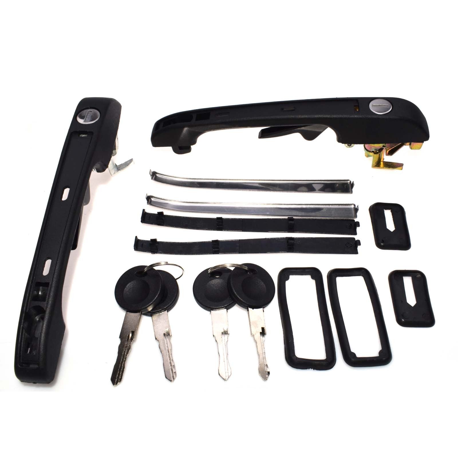 The new left front door handle is compatible with for Golf , for Jetta , and for Passat models 191837205A- n