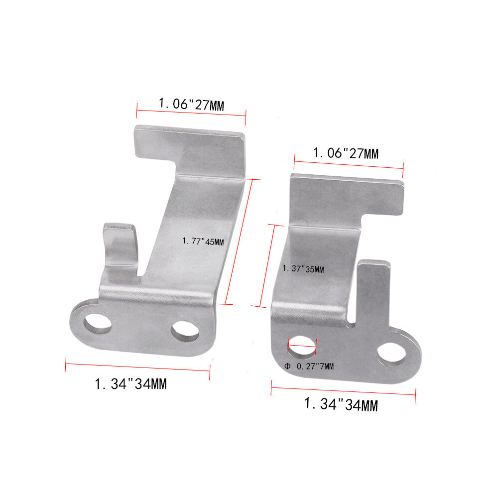 2PCS for VW for Audi 2.7 3.0 TDI Repair Bracket Set Actuator Manifold Q