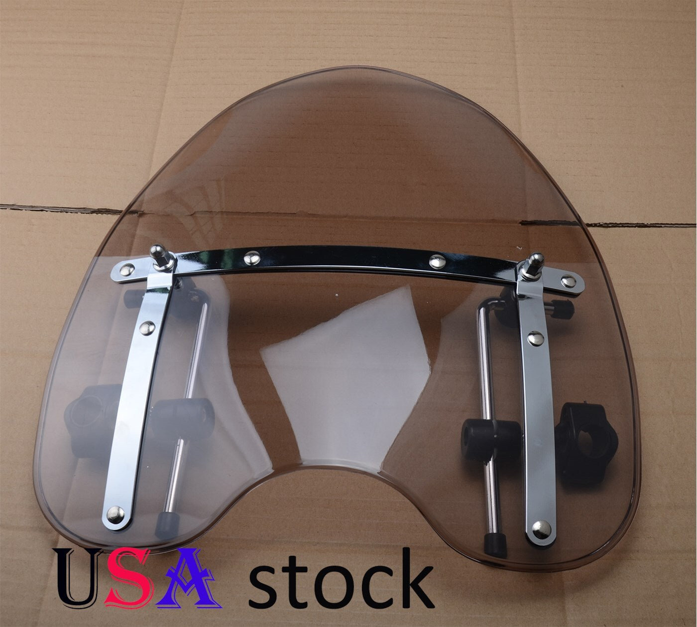 Smoke Windscreen Windshield for Kawasaki Vulcan VN1500 VN800A VN900C Q