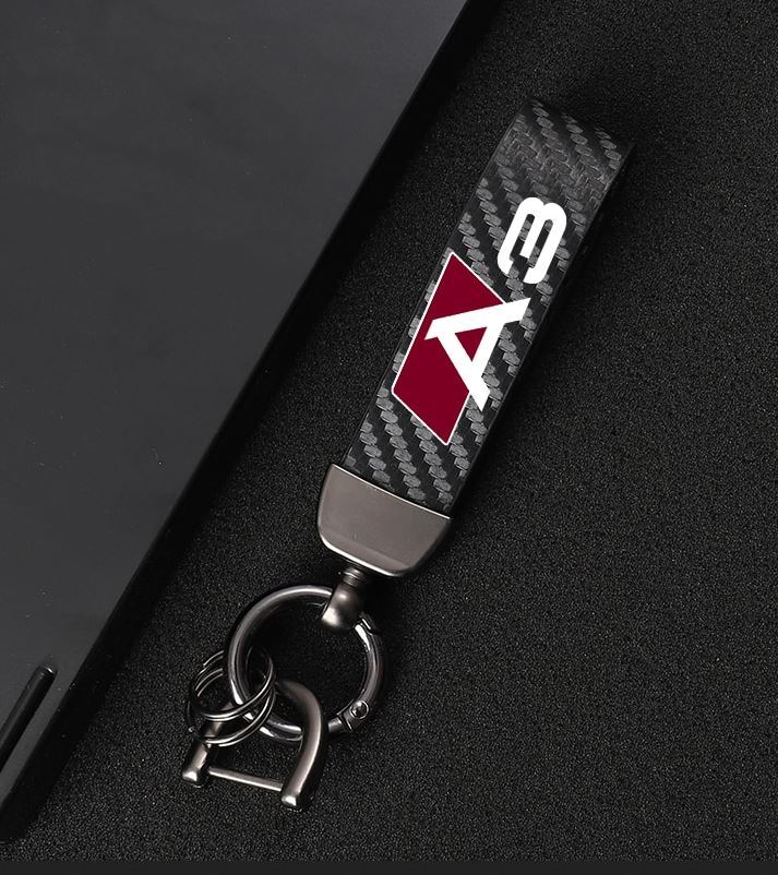 Black side fender and window badge decals for Audi Q3 cars.