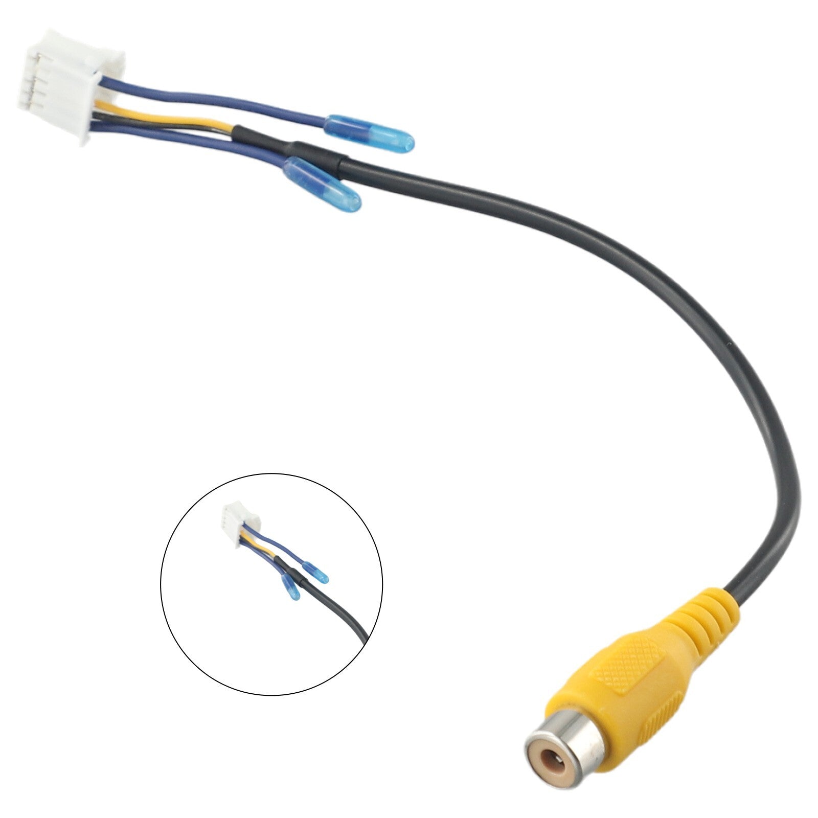 new 10-pin rearview spare camera cable adapter for car stereo radio/DVD players.