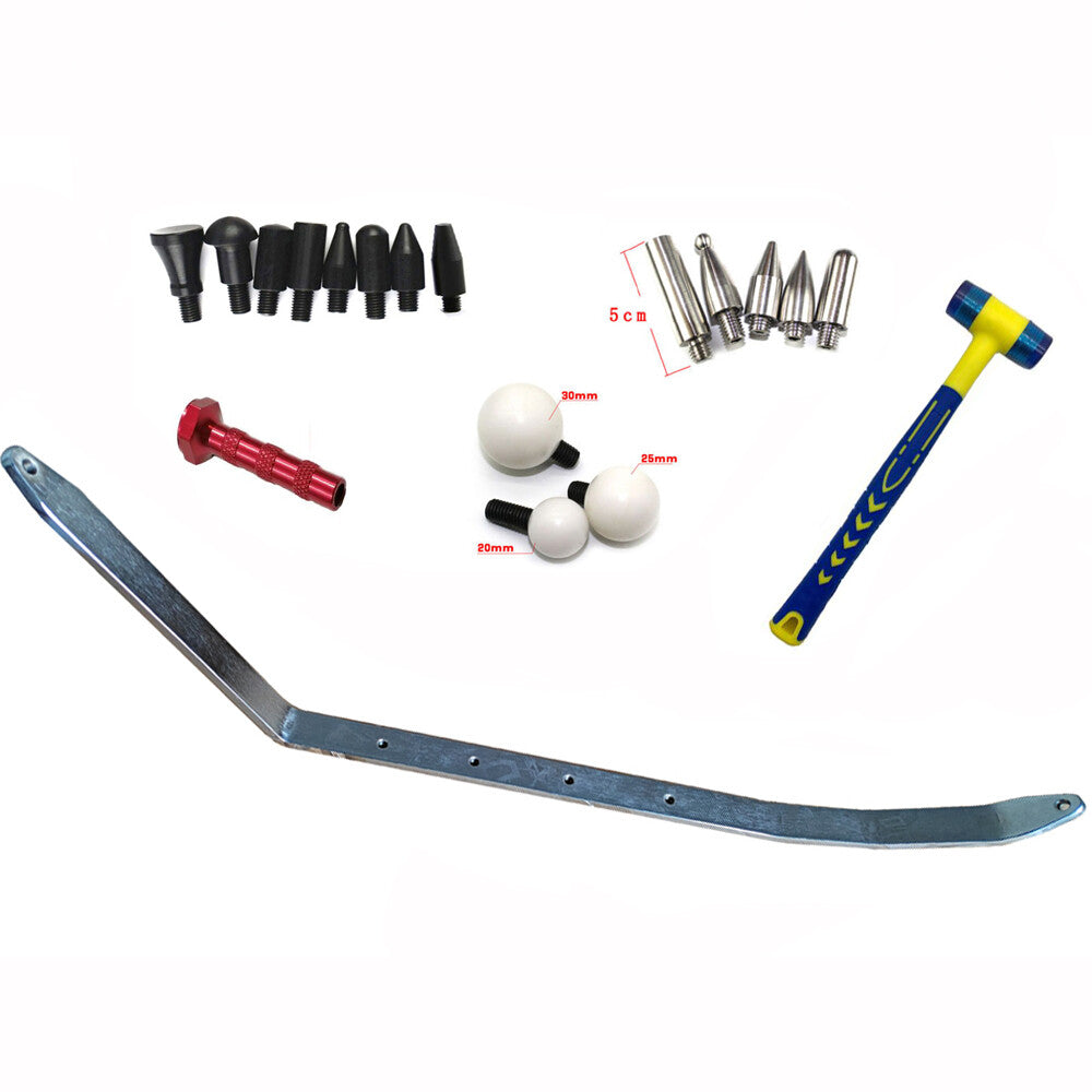 Big Size Dent Rods,Paintless Car Dent Removal Tool,Front Fender Damage Repair v