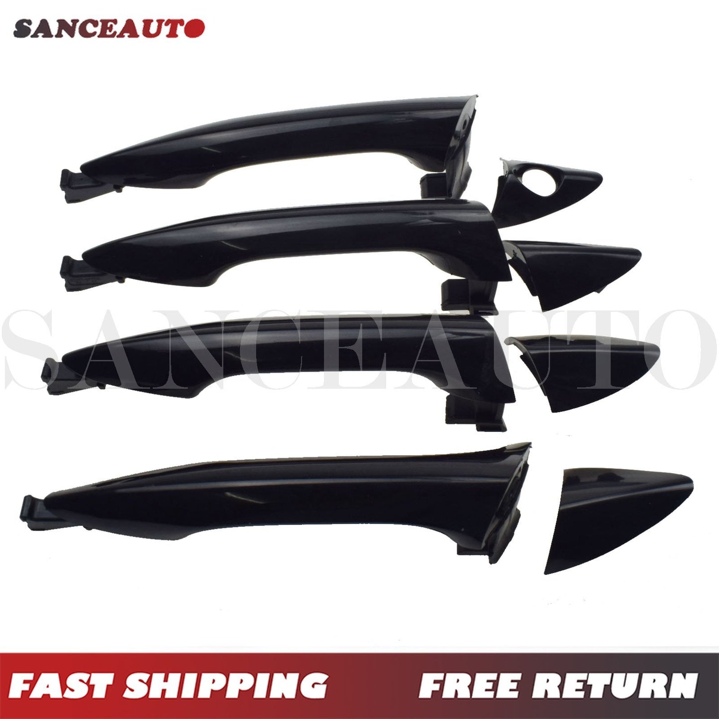 Front and rear driver and passenger door handles suitable for Hyundai for Elantra 2011-2016 - n