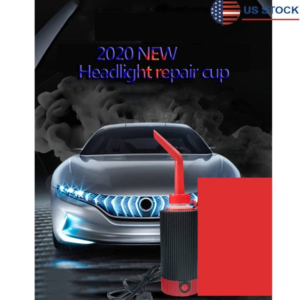 Car Truck Headlight Lens Restoration Kit Headlamp Refurbished Atomized Cup 200ML