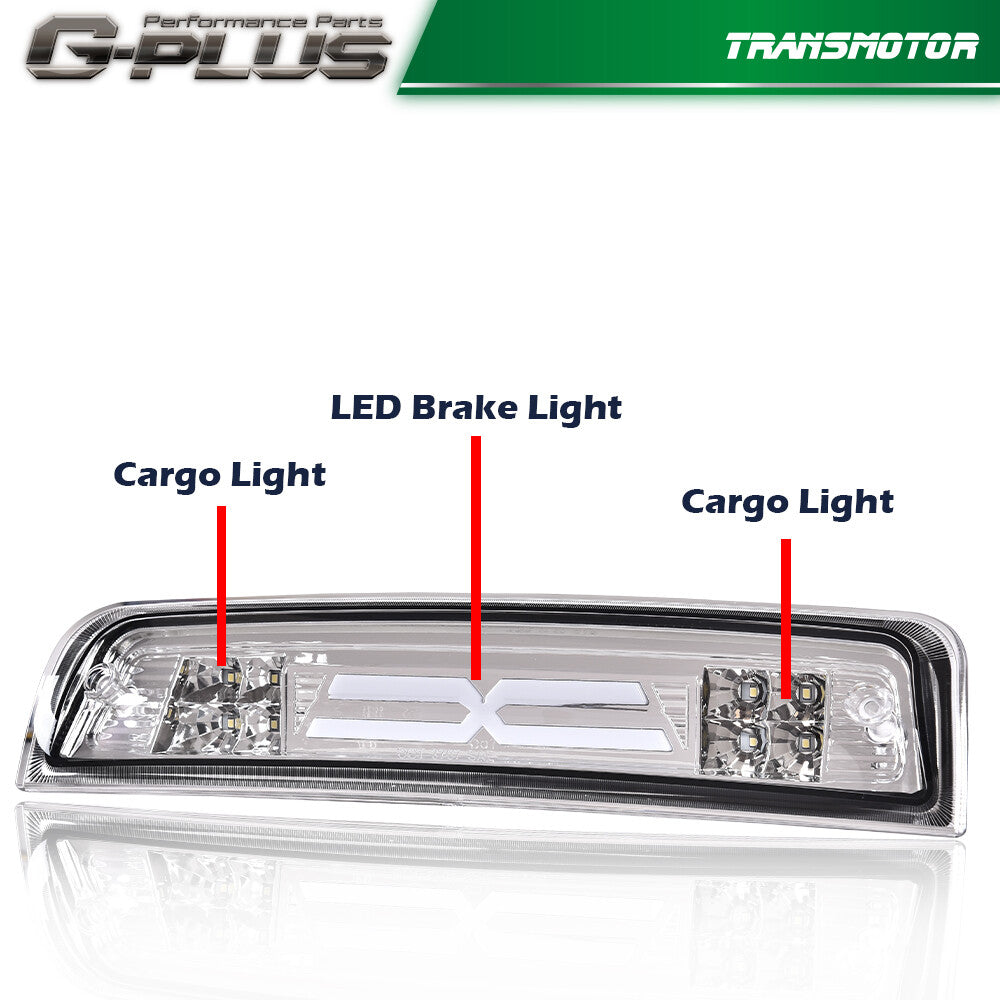 2009 - 2018 for Ram 1500 2500 X LED Three Light Fixtures/Glossy Surface
