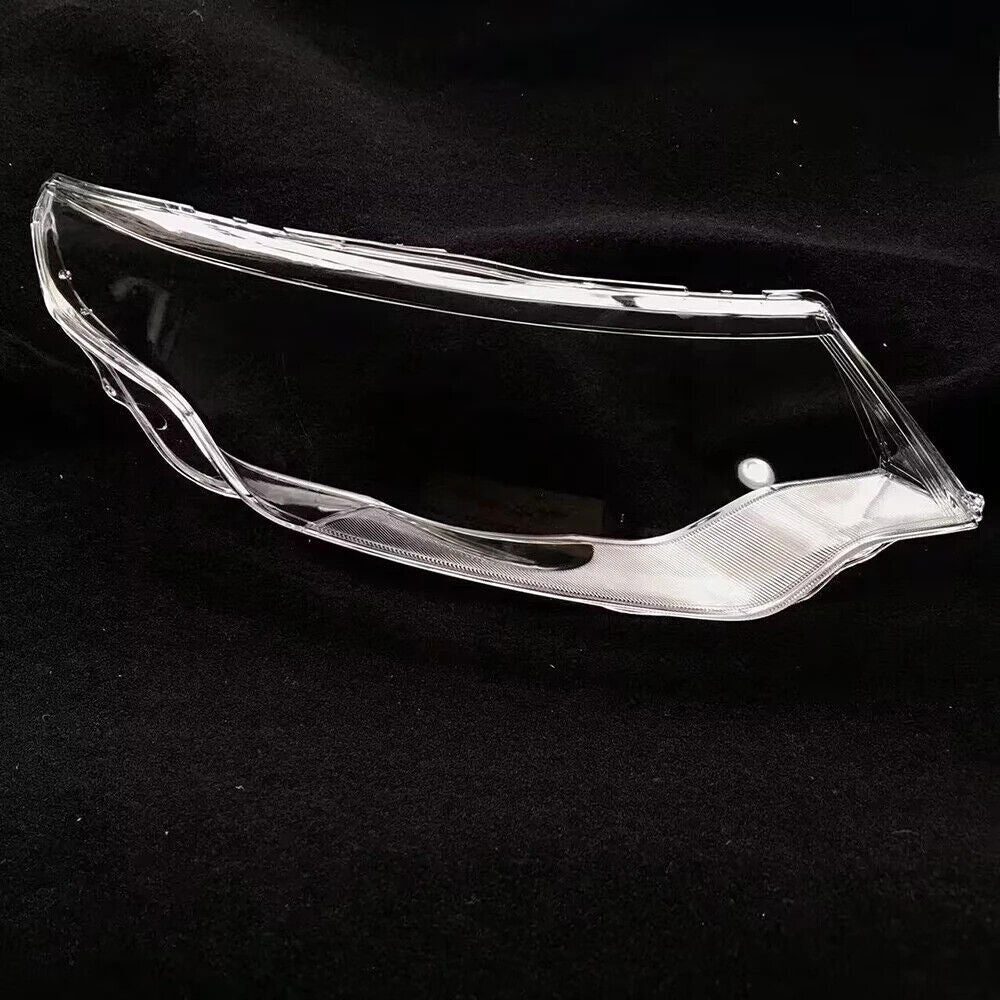 LH+RH Front Headlight Lens Lamp Cover+Glue for Land Rover Discovery Sport 16-18 n