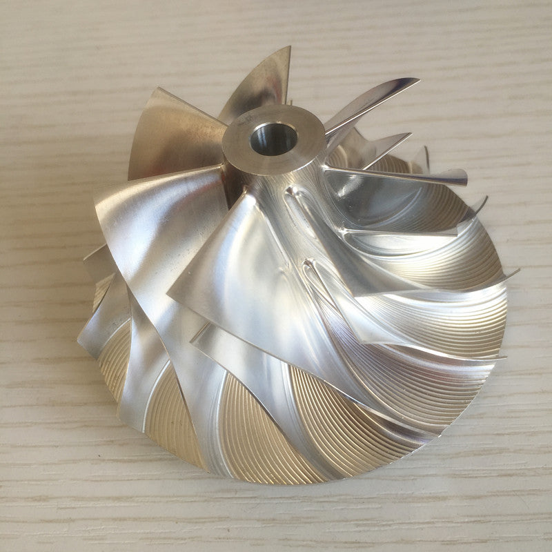 S300 316538 64.49/88.55mm 7+7 blades turbocharger blank compressor wheel