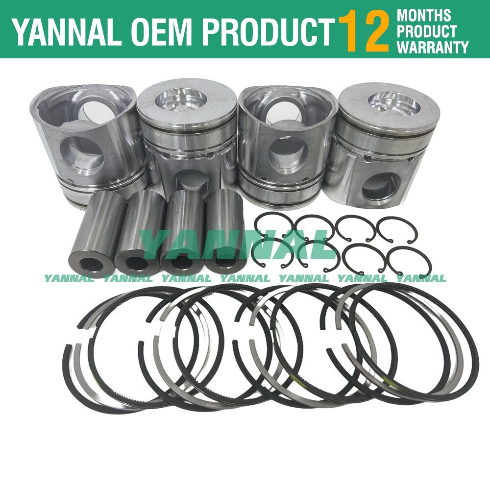4BT Overhaul and Rebuild Kit for 3.9L Engines for HYUNDAI R130-5 R140-7 EXCAVATOR-
