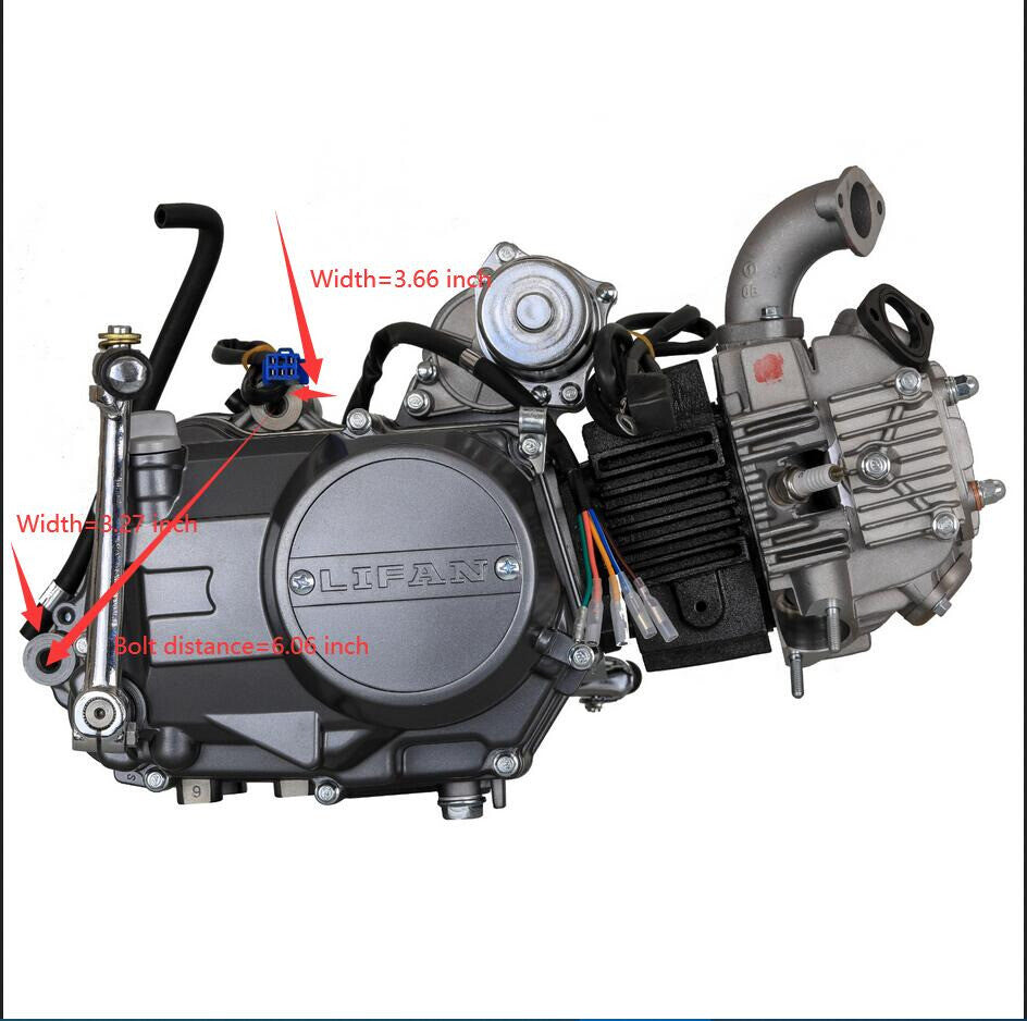 125cc engine motor semi-automatic tunnel bicycle suitable for Honda CT70, CT90, CT110, ATC70, Z50
