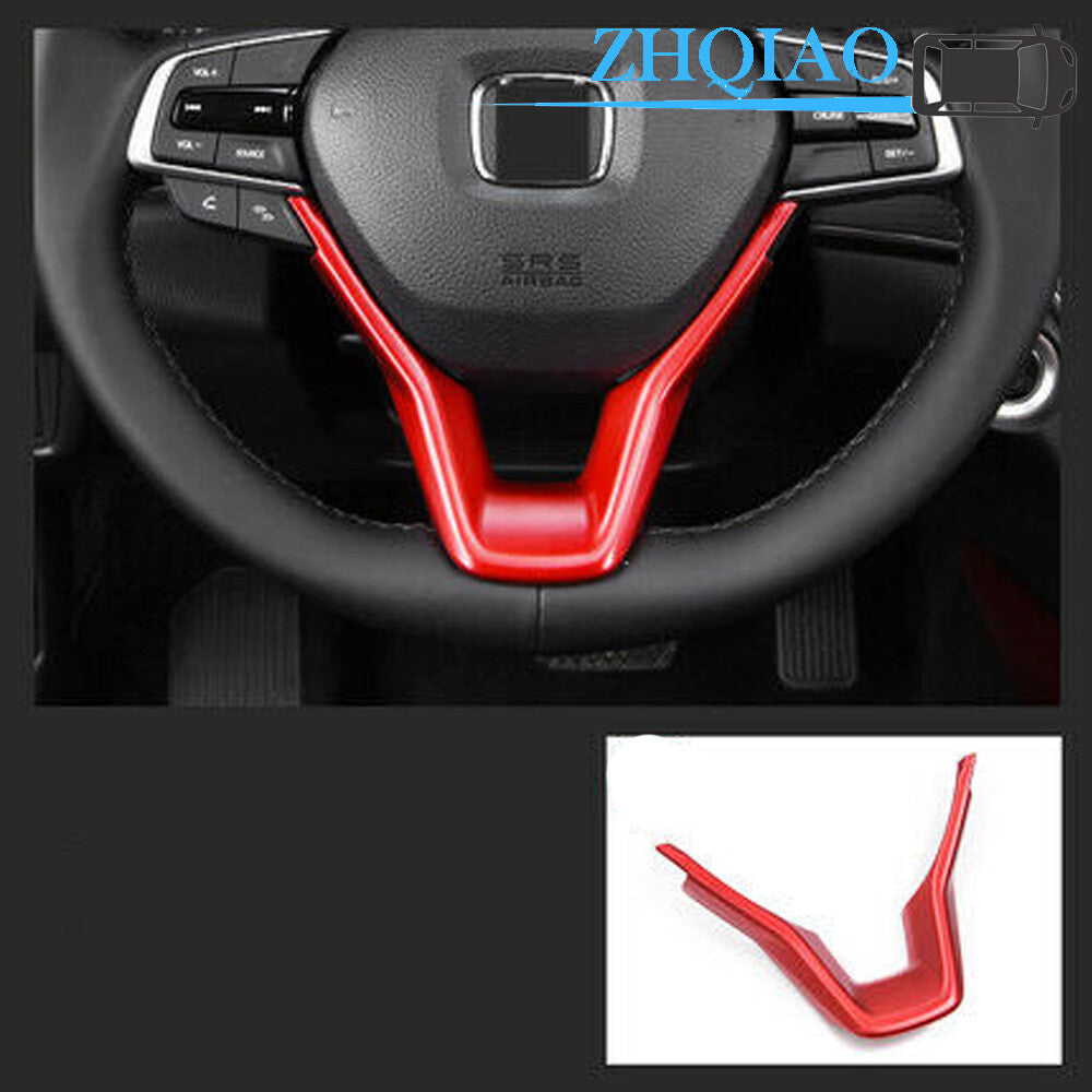8pcs ABS RED Interior Accessories Whole Kit Cover Trim Fits for Honda Accord 18-20