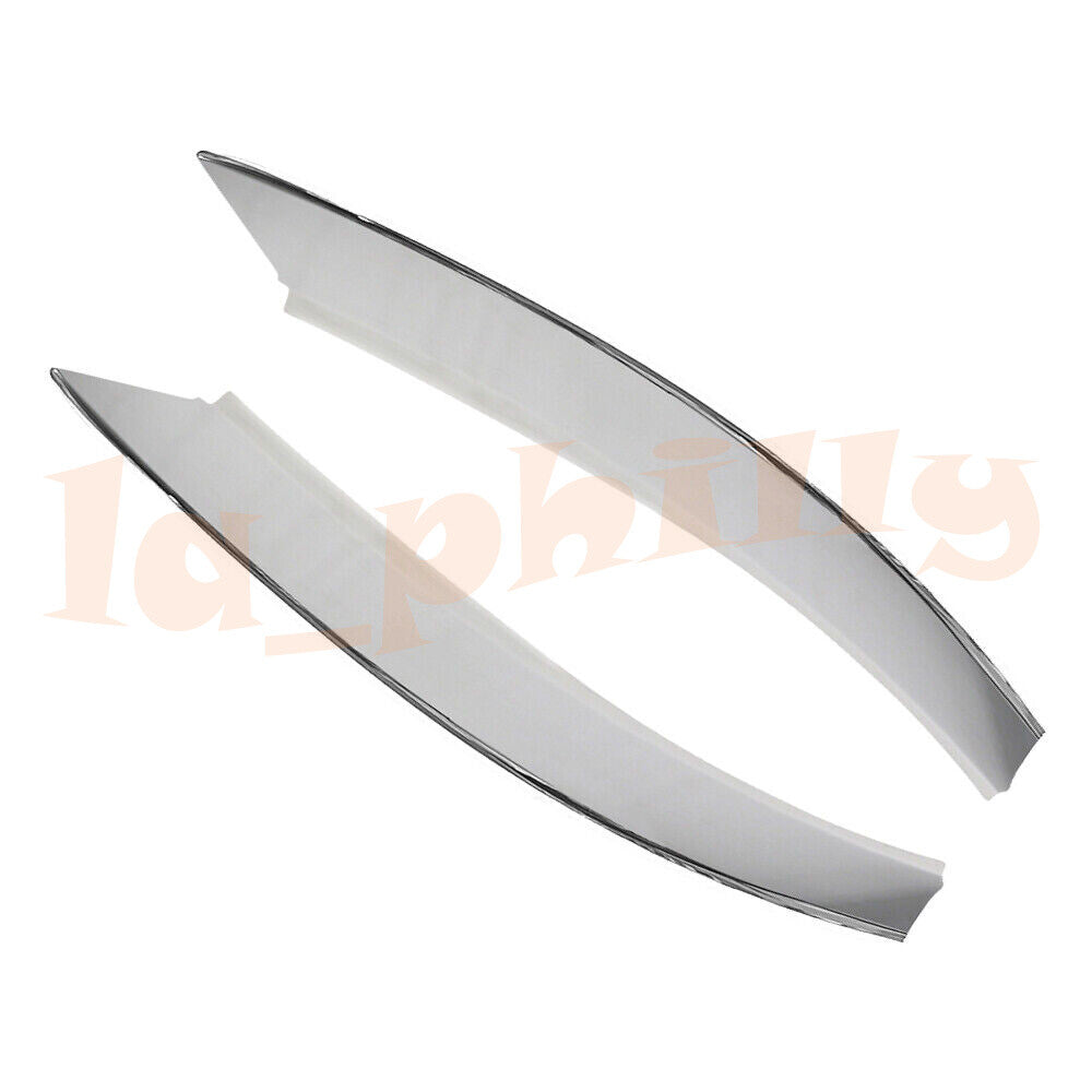 Front RH+LH Bumper Side Cover Trim Chrome for Maserati Quattroporte M156 17-22