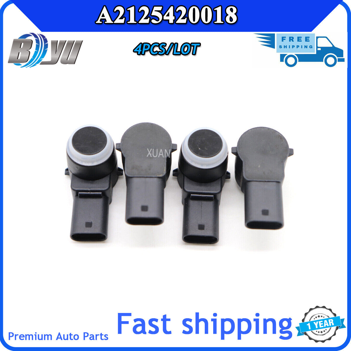 4-pack A2125420018 PDC parking sensors suitable for MERCEDES ABE SLS VITO grade W212 W221- v