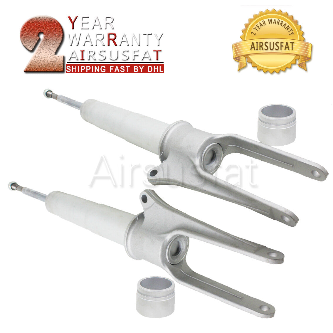 2pcs Front Air Suspension Strut Core for Porsche for Panamera 970 10-16 97034305108