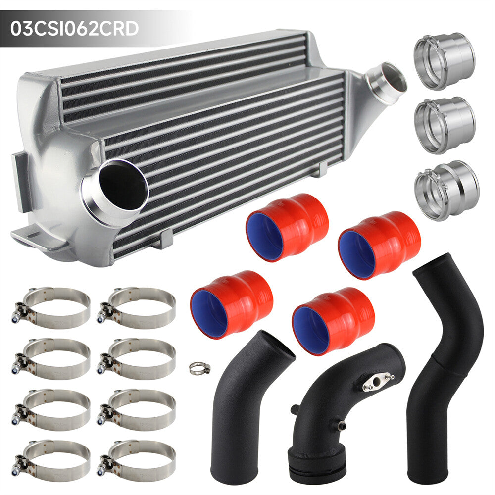 Intercooler+Piping Kit For EVO2 for BMW 1/2/3/4 Series 228i 320i 328i 128i 420i 428i