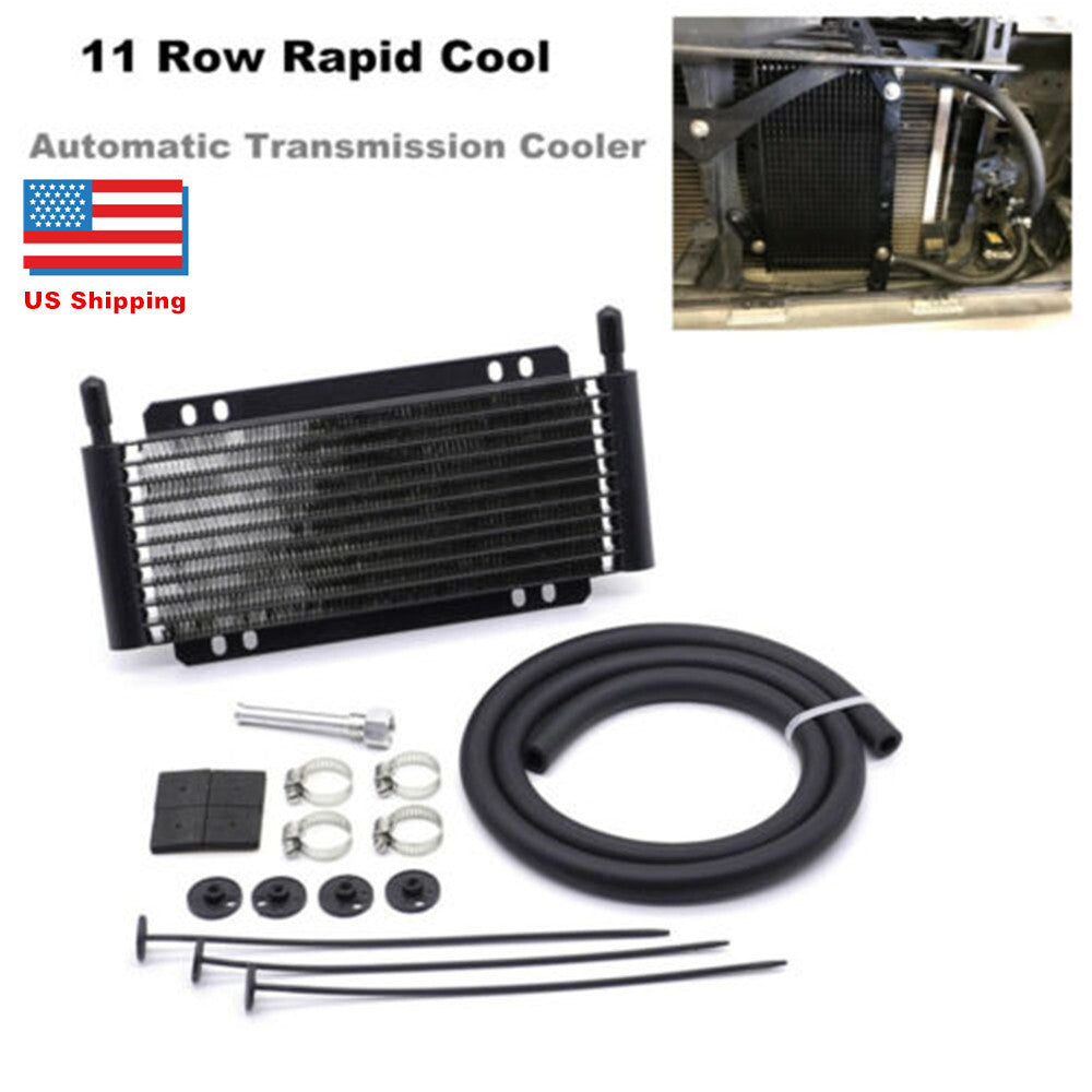 11-row rapid cooling plate and finned automatic transmission cooler high performance - n