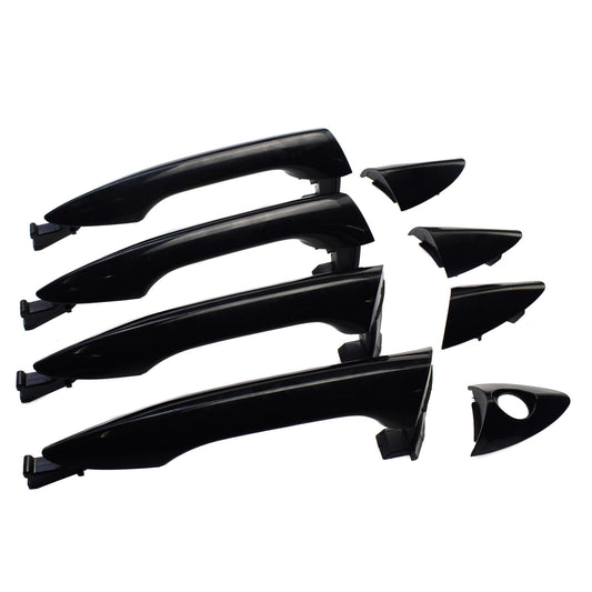 4-Pack Exterior Door Handle FL RL RR for for Hyundai for Elantra 2011-2016- v