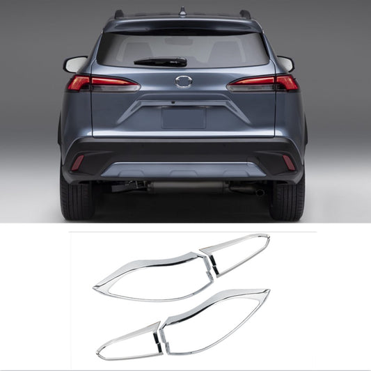 Chrome Rear Tail Light Lamp Frame Cover Trim 4X for Toyota for Corolla Cross 22-2024
