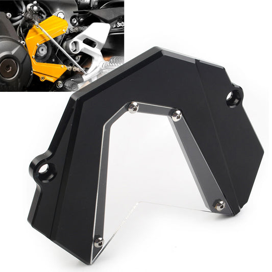Black Sprocket Cover Chain Guard for Yamaha MT-09 FZ09 2013-20 Tracer 900 15-20