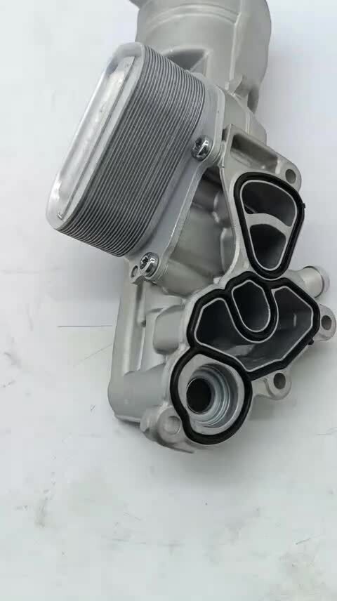 11417600468 Engine Oil Cooler Filter Housing for BMW F20 F21 F30
