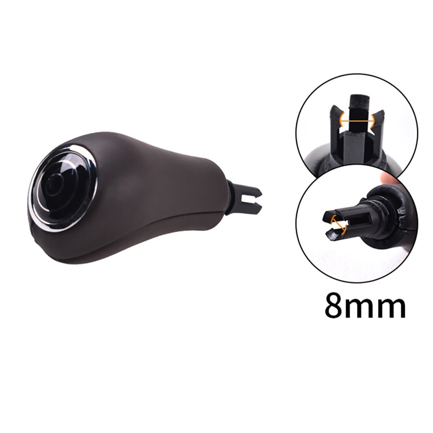 Gear Shifter Knob W/Boot for Mercedes-Benz C Class W204 C204 2007-2013 08 Mocha
