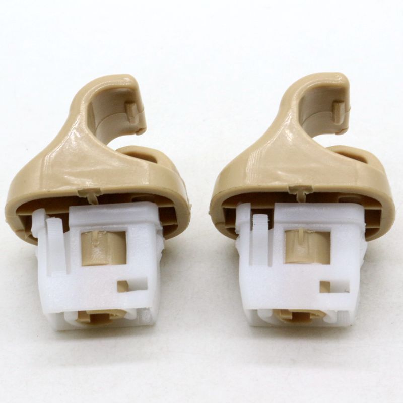 2-Pack Beige Sun Visor Clips (Left and Right) 88217TA0A02ZB Suitable for Honda Accord 2008 - 2012