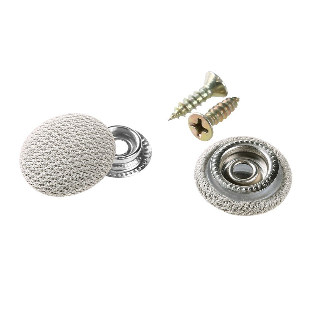 60Pcs Car Roof Buckles Screw Cap Headliner Repair Button Snap Retainer Clip Kit