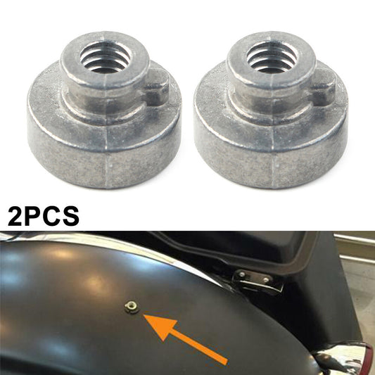 Rear Fender Passenger for Seat Bolt Tab Screw Nut Knob Cover for Harley Davidson Q