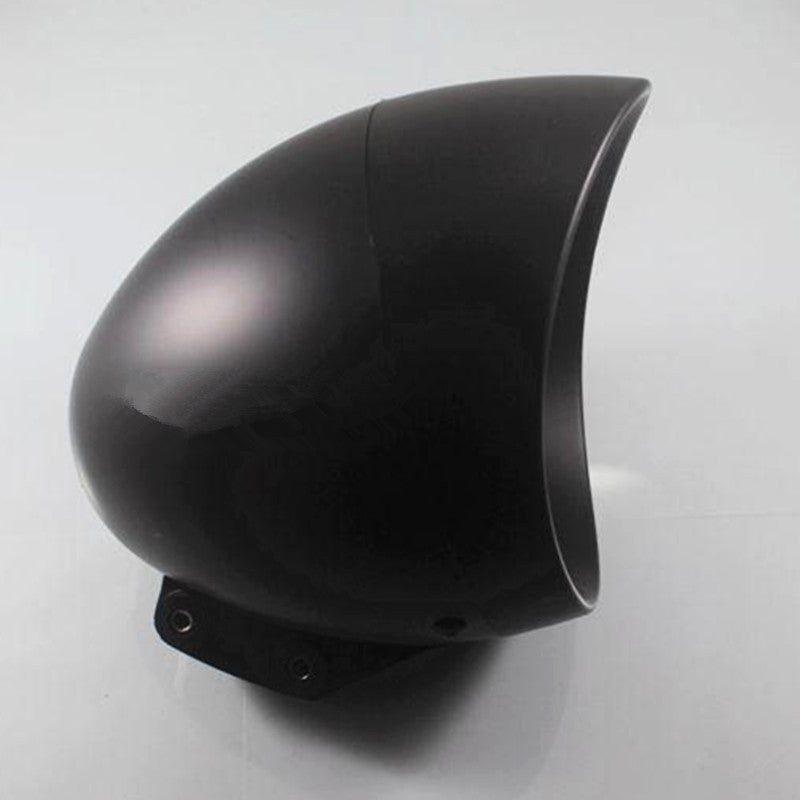 Motorcycle Black Front Bullet Headlight for Harley Cruise for Honda Steed Shadow Q