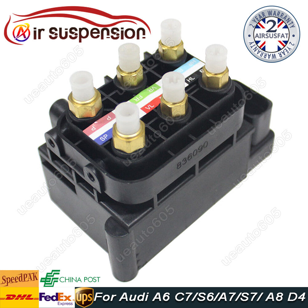 Air Suspension Compressor Valve Block for Audi for A8 S8 D4 4H A6 A7 S64H0616013A