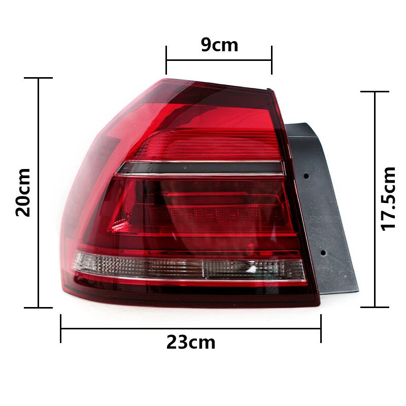 Left and right rear taillight assemblies are suitable for Volkswagen for Passat B6 sedans from 2016 to 2017.