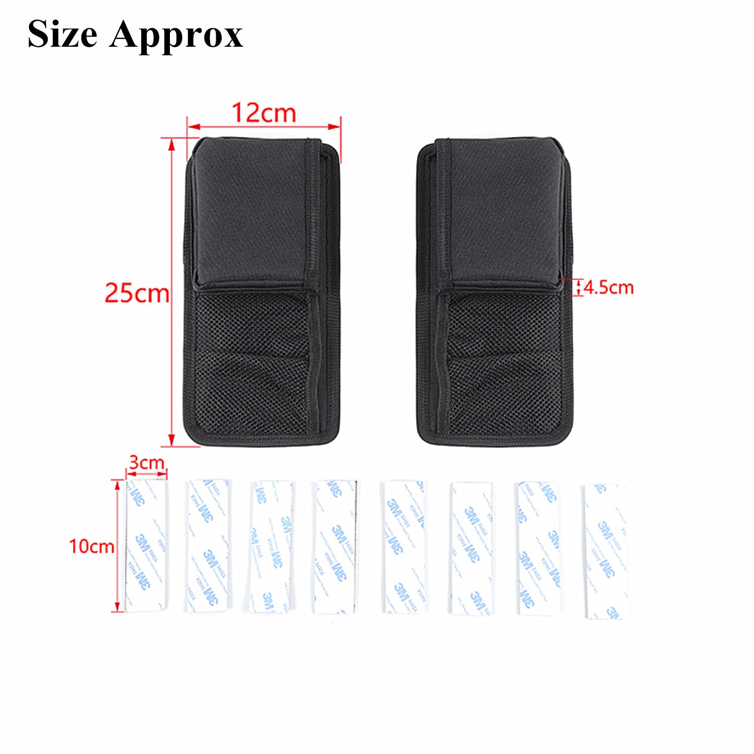 2PACK Gear Shift Organizer Tray for Toyota 4Runner 2010-2022 Ox for ford  Storage Bag
