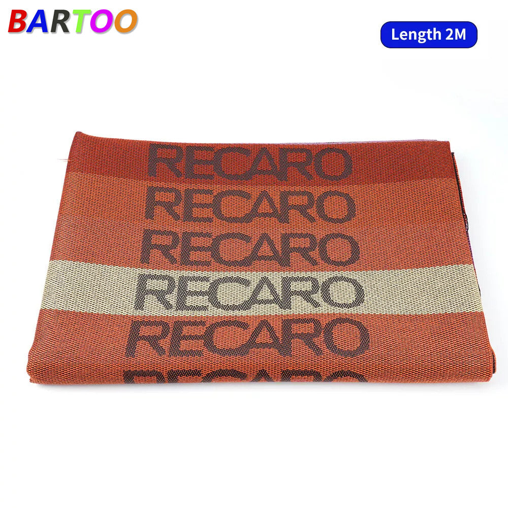 US Orange JDM Fabric Cloth For Car for Seat Panel Armrest Decoration 2M×1.6M Q