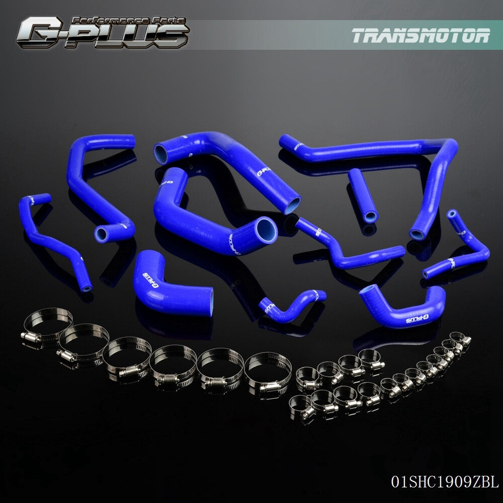 Suitable for for Land Rover TD4 Freelander for Swift 15 Silicone Radiator Hose Kit Blue - v