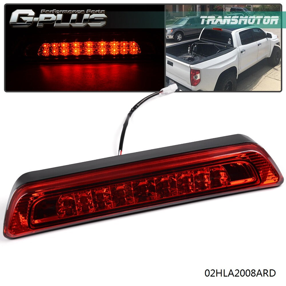 Suitable for 07-18 for Toyota Tundra Red LED Third Brake Taillight/Cargo Light