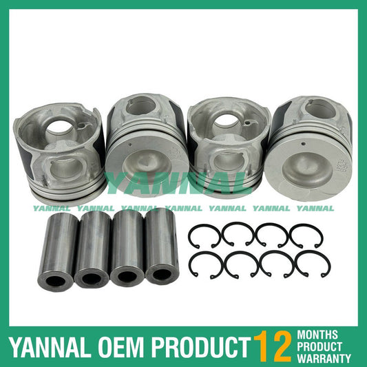 4X 23410-4A900 piston std size 91 mm suitable for modern D4CB engines