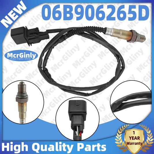 The upstream oxygen sensor 06B906265D is suitable for Golf , for Jetta , for Passat , for Audi A4, A6, and TT. n