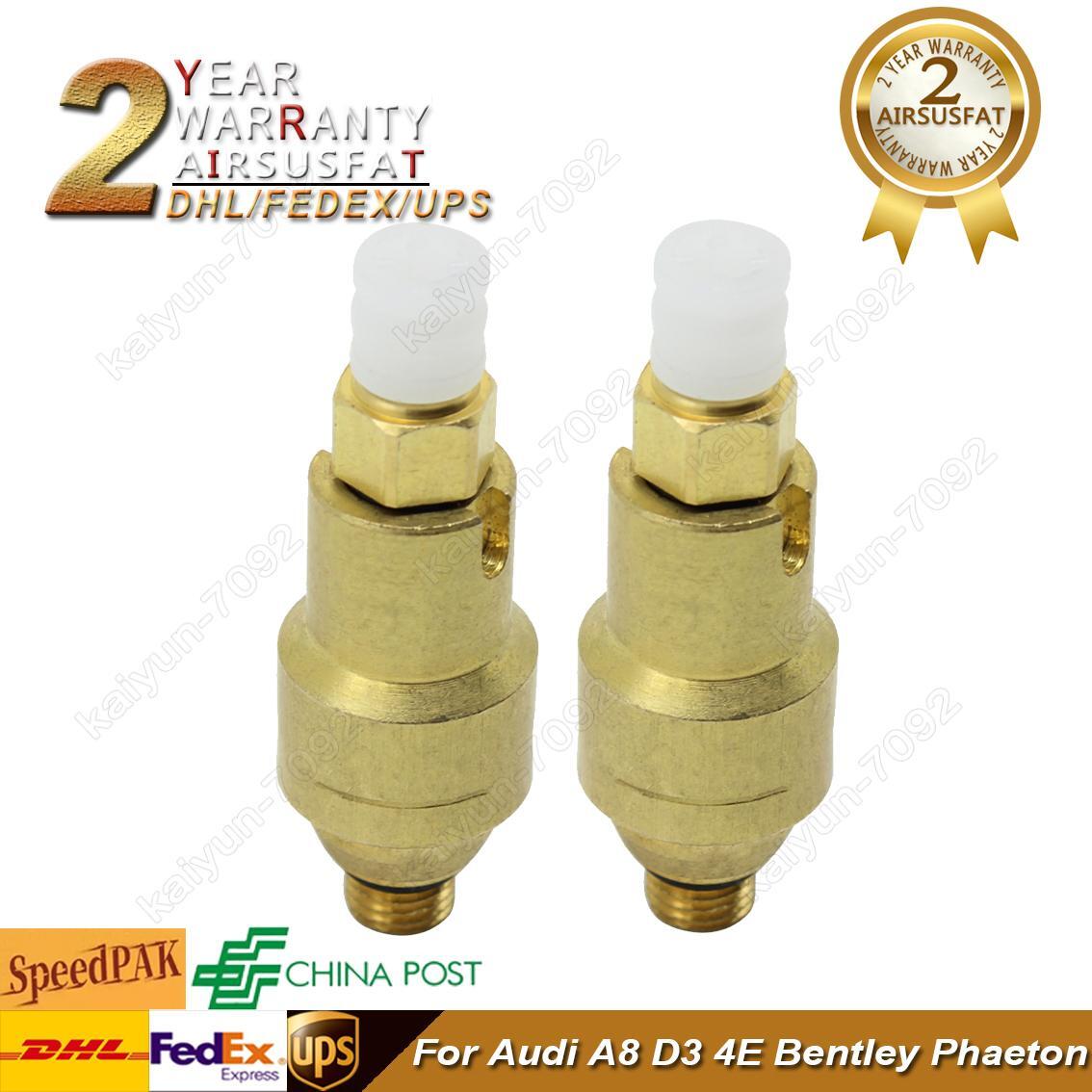 Pair Air Suspension Risidual Valve for Audi for A8 D3 Quattro for Bentley 4E0616039AF