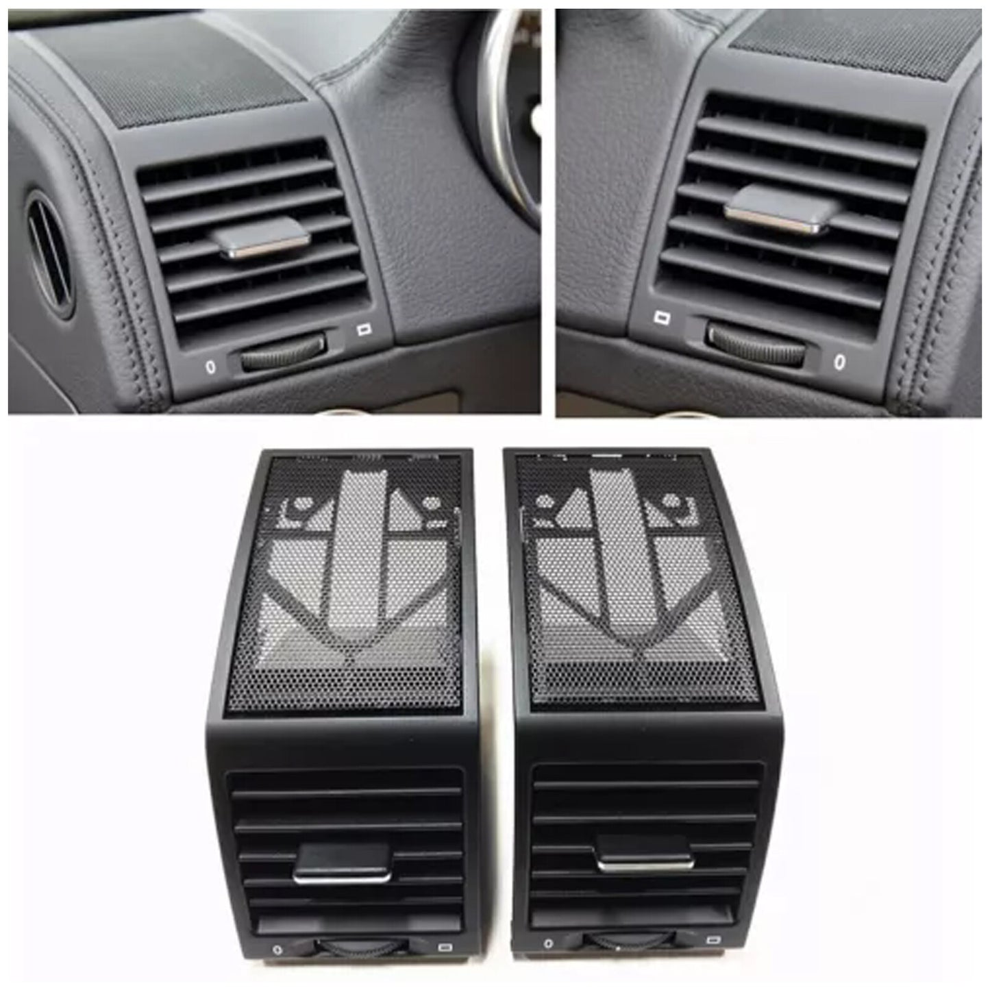 R+L instrument panel speaker grille cover vents for Mercedes-Benz G-Class W463 2004-18