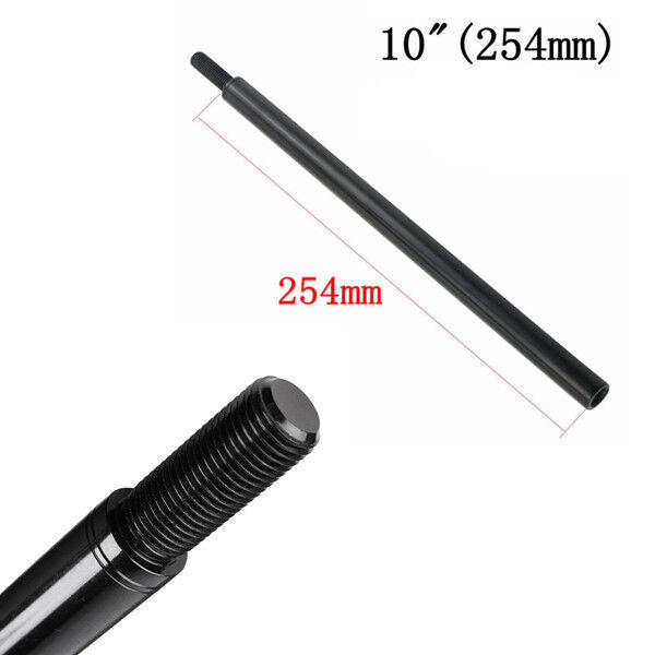 10-inch black shift lever extension for manual shifters 10x1.5, top quality. n