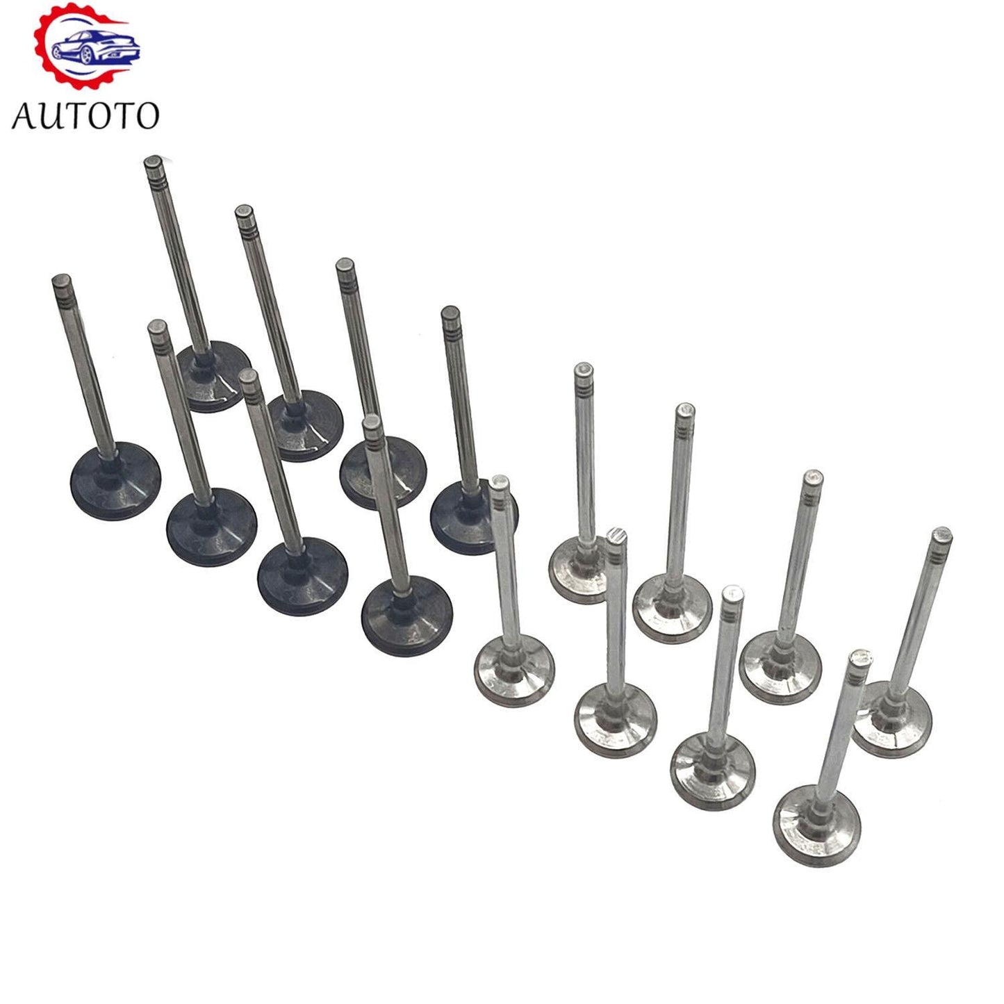 Intake  Exhaust Valves Set for Volvo XC90 S90 S80 V40 V60 V90 XC40 XC60 XC90