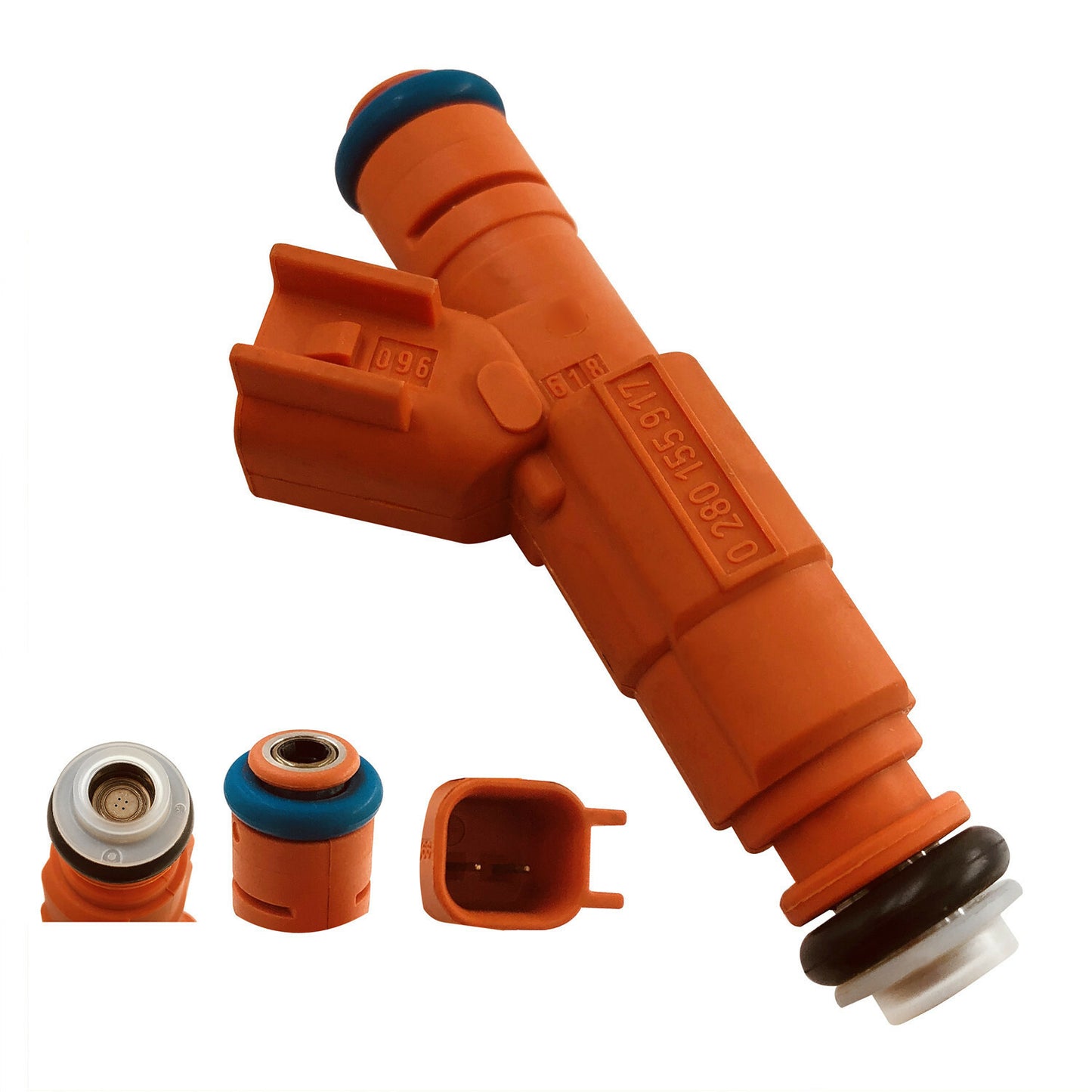 Set (8) Fuel Injectors 0280155917 For Excursion /F-350 Super Duty 6.8L v