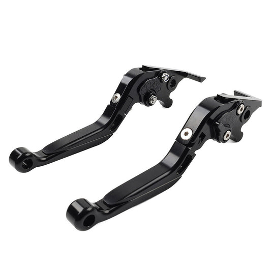 CNC Folding Extendable Brake Clutch Levers for Honda VFR1200/F 2010-2014 Black Q