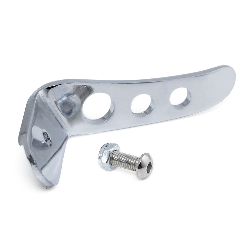 Motorcycle Chrome Stand Kickstand Extension Foot Pedal for Harley Touring 91-21 Q