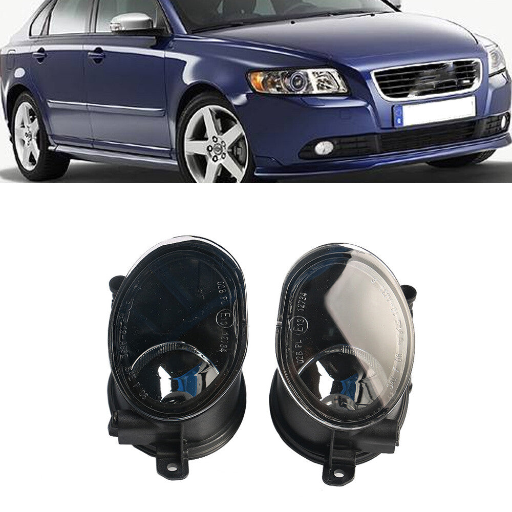 2Pcs Fog Light Lamp Left+Right Replacement For S40 2008 2009 2010 2011