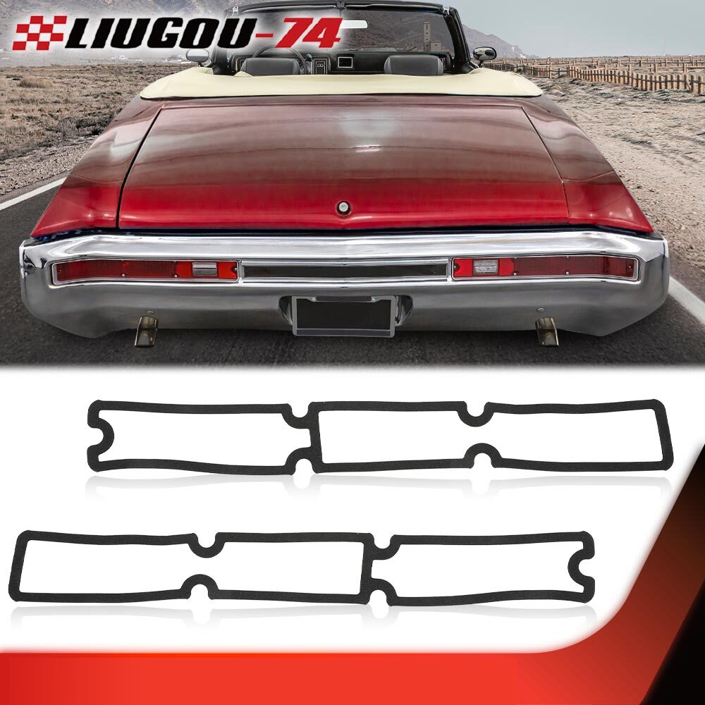 Tail Light Lens Washer Black fit for 1970 1971 for Buick Skylark, GS, GSX- v